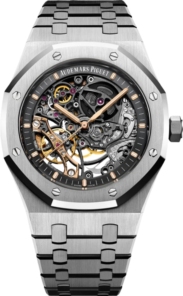 Audemars Piguet Royal Oak Double Balance Wheel Openworked Stainless Steel