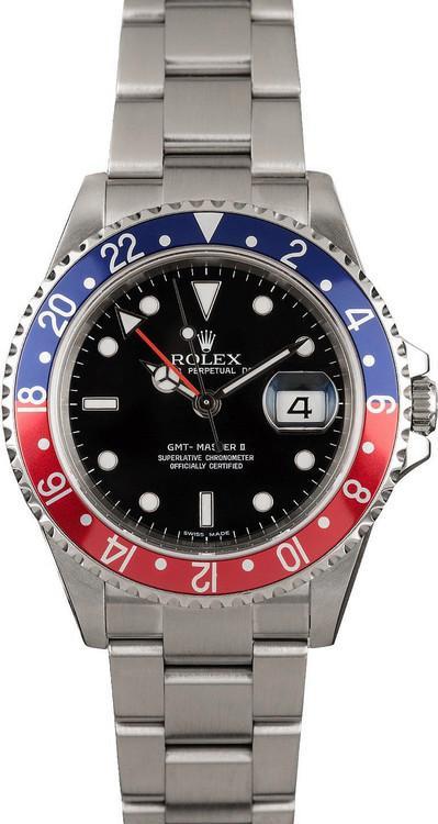 Rolex GMT-Master II "Pepsi" 40mm Blue/Red Bezel Oyster