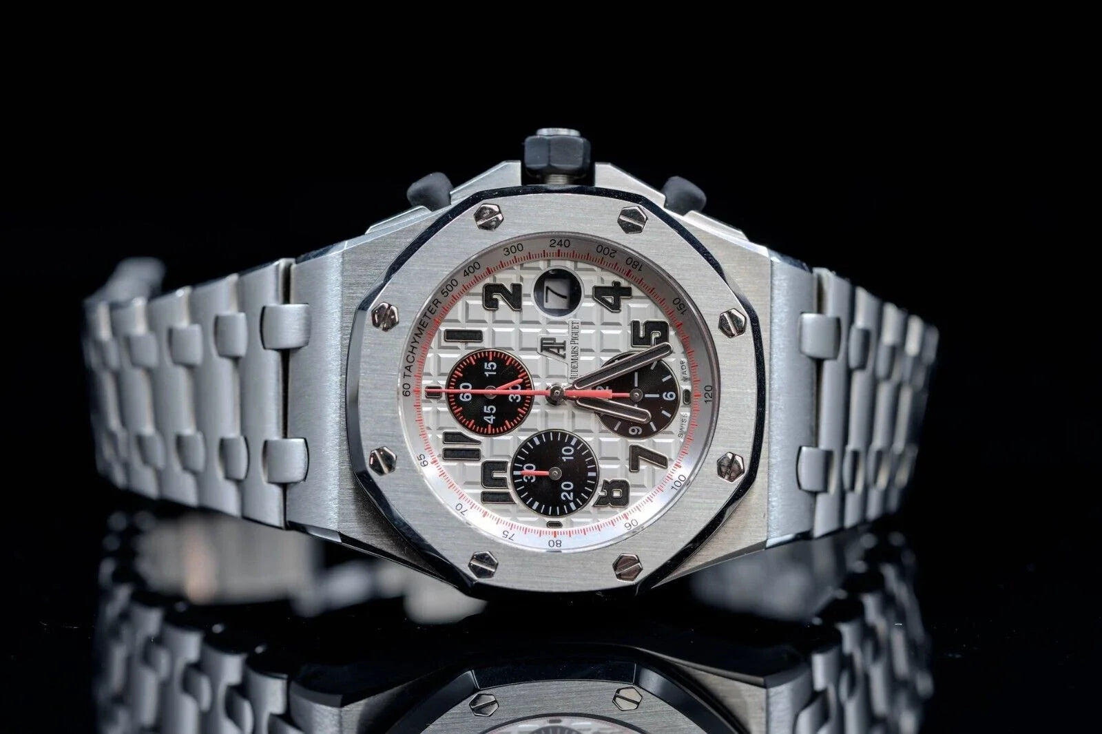Audemars Piguet Royal Oak Offshore Panda Stainless 42mm Ref 26170ST.OO.1000ST.01
