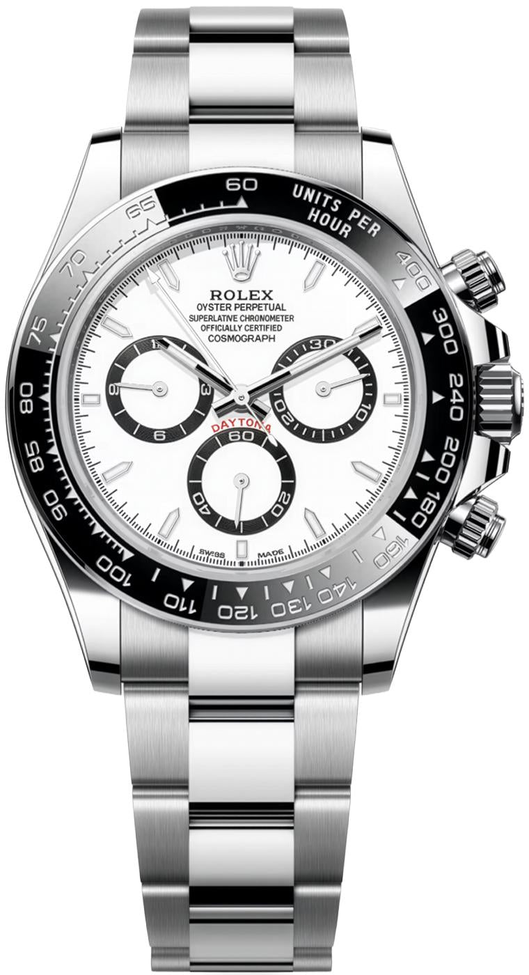 Rolex Cosmograph Daytona "Panda" 40mm White Dial Black Ceramic Bezel