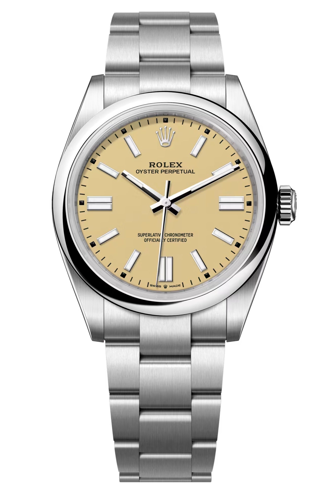 Rolex Oyster Perpetual 41mm Beige Dial