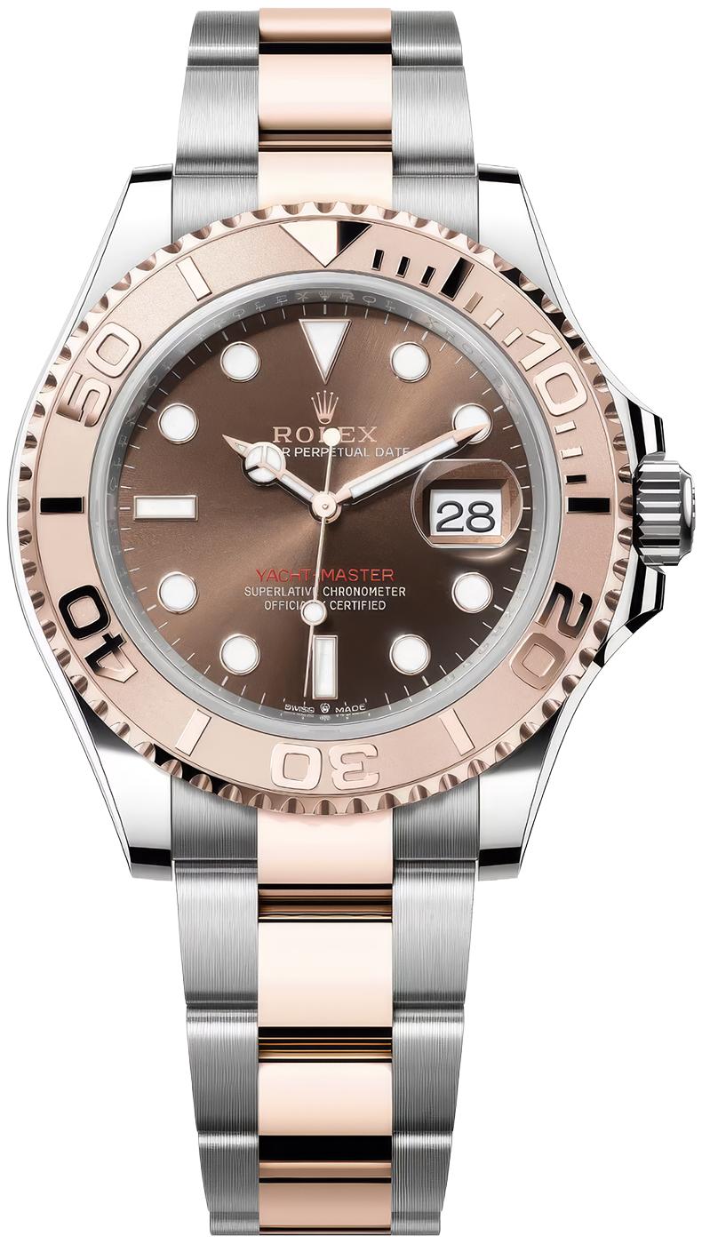 Rolex Yacht-Master 40mm Everose Gold Chocolate Dial Oyster Bracelet