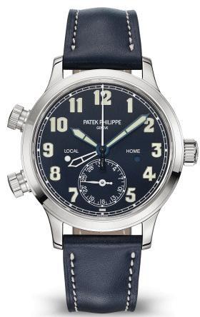 Patek Philippe Calatrava White Gold 37.5mm Blue Dial