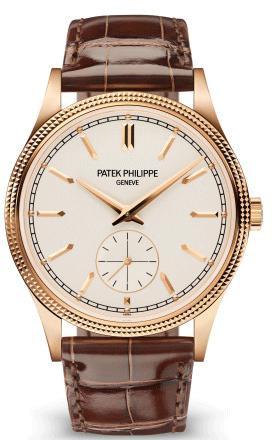 Patek Philippe Calatrava 18k Rose Gold 39mm Silver Dial