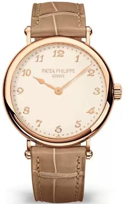 Patek Philippe Calatrava 34.6mm 18k Rose Gold