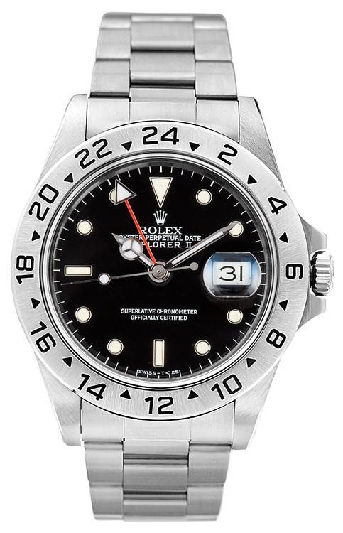 Rolex Explorer II Stainless Steel Black Dial