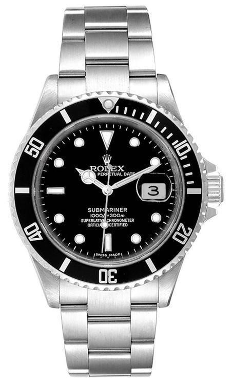 Rolex Submariner Stainless Steel Black Dial 40mm