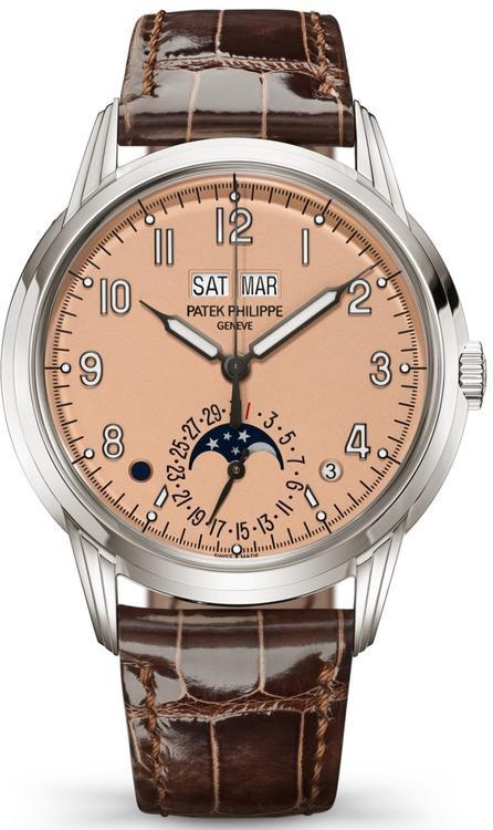 Patek Philippe Grand Complications 18k White Gold 40mm Rose Dial