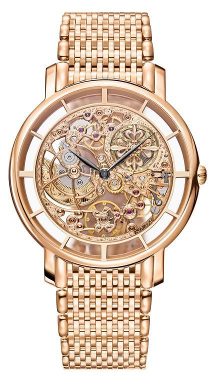 Patek Philippe Calatrava 18k Rose Gold 39mm Skeleton Dial