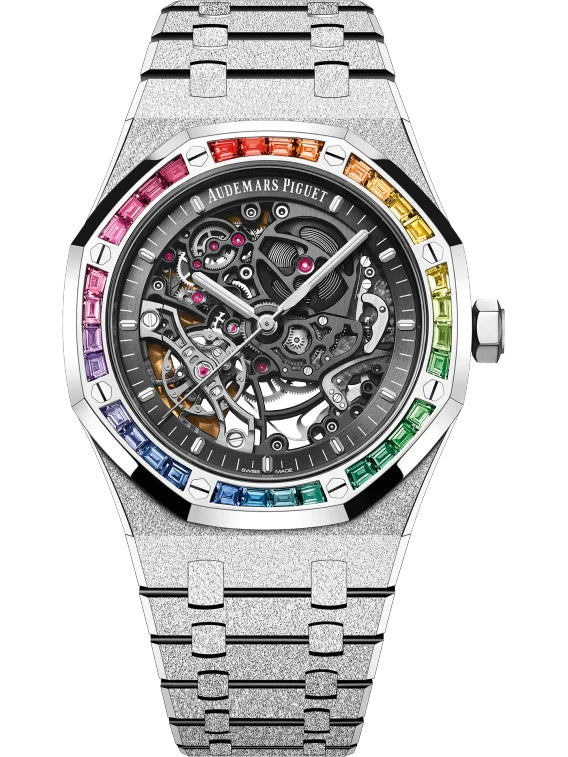 Audemars Piguet Royal Oak Double Frosted White Gold