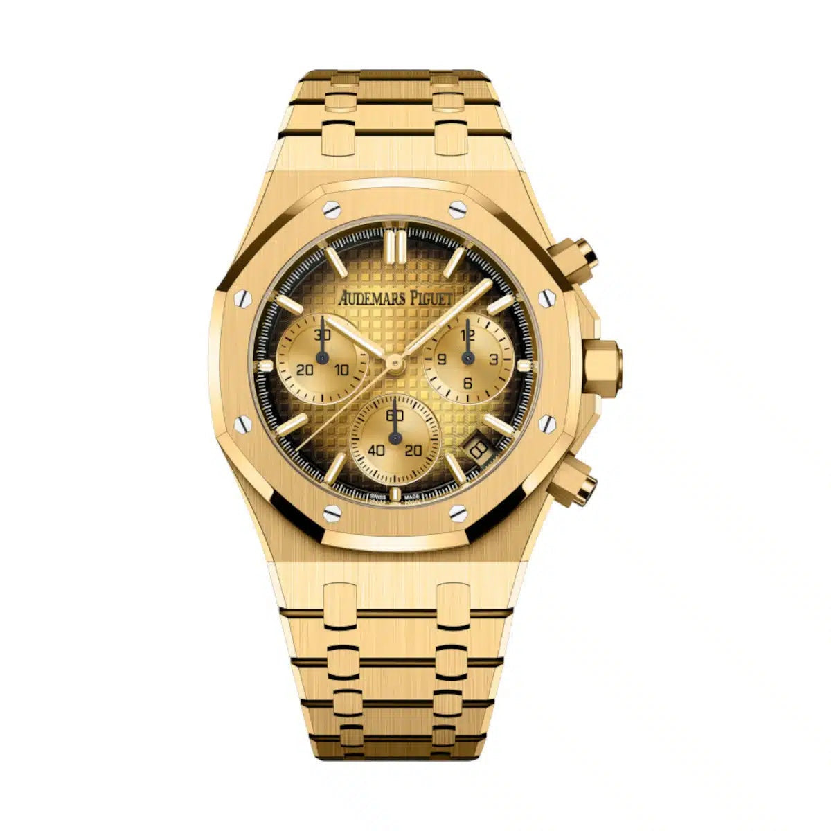 Audemars Piguet Royal Oak Chronograph 41mm Yellow Gold Smoked Dial