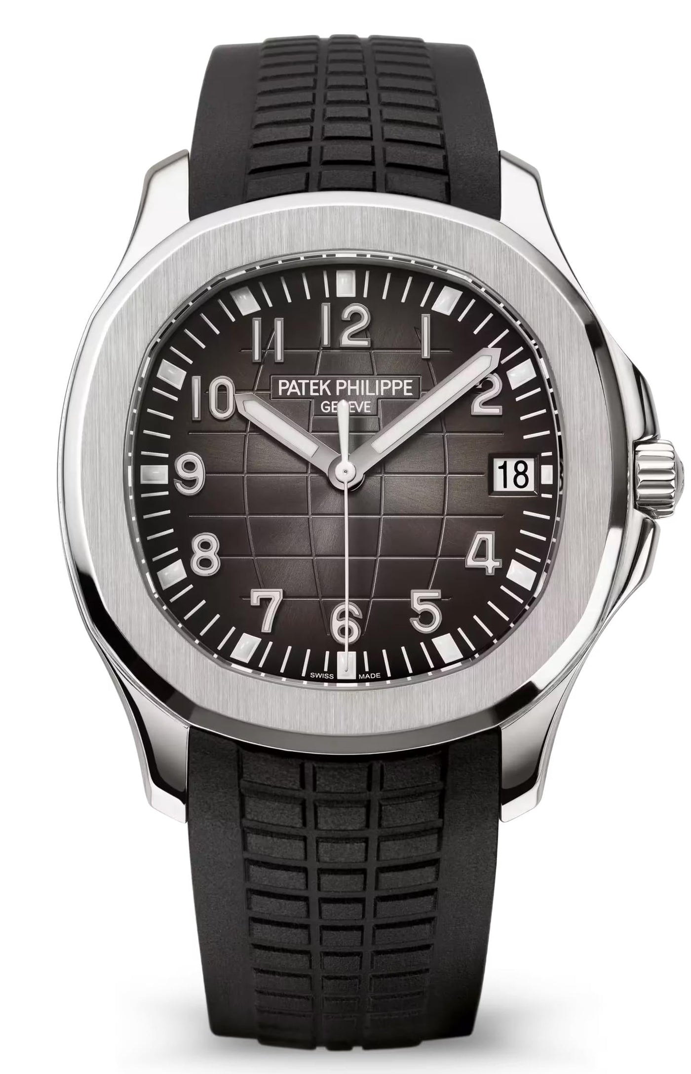 Patek Philippe Aquanaut 40.8mm Stainless Steel Charcoal Gray Dial