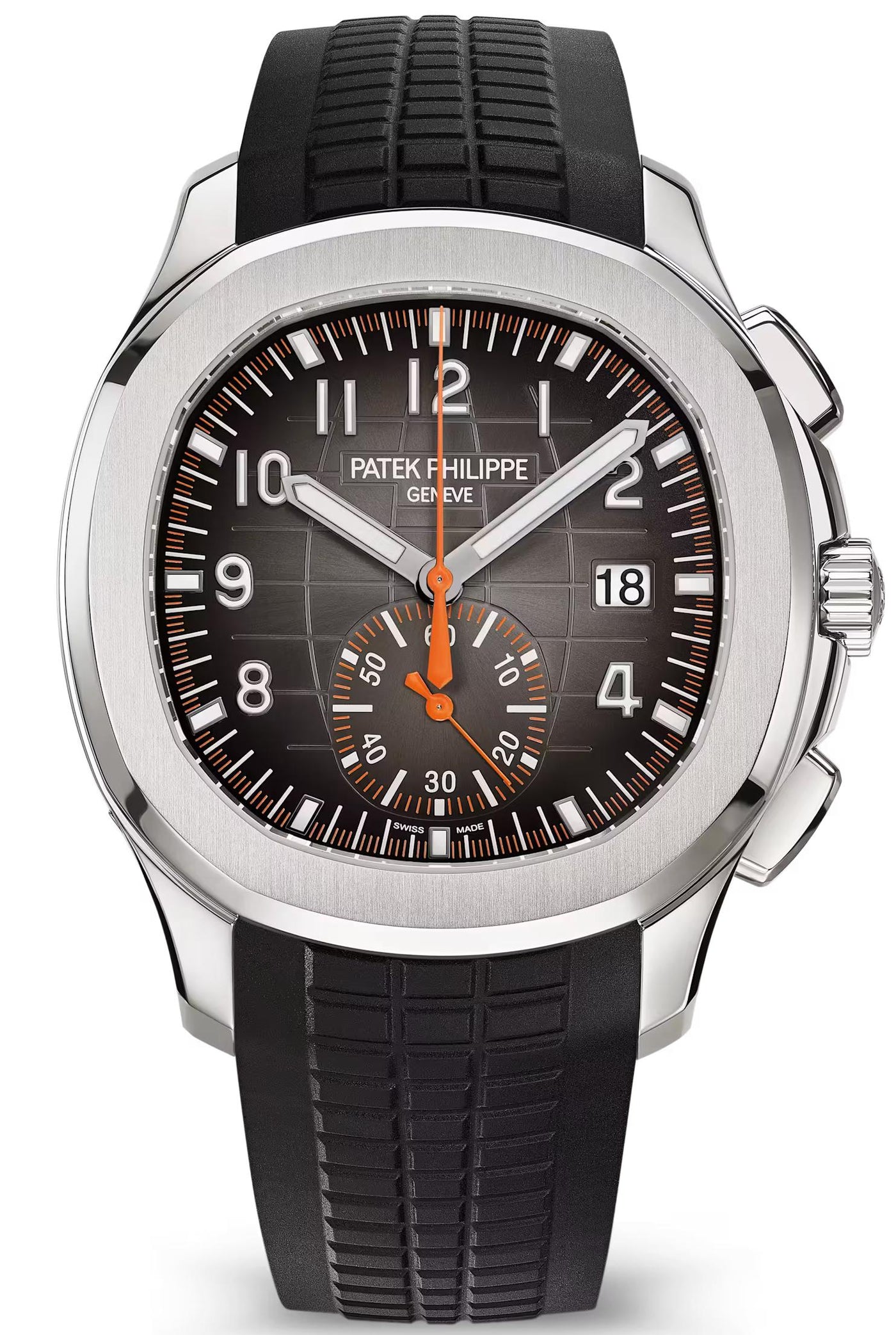 Patek Philippe Aquanaut Chronograph 42.2mm Steel Charcoal Gray Dial