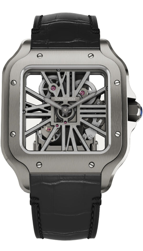 Cartier Santos Large ADLC Skeleton Dial