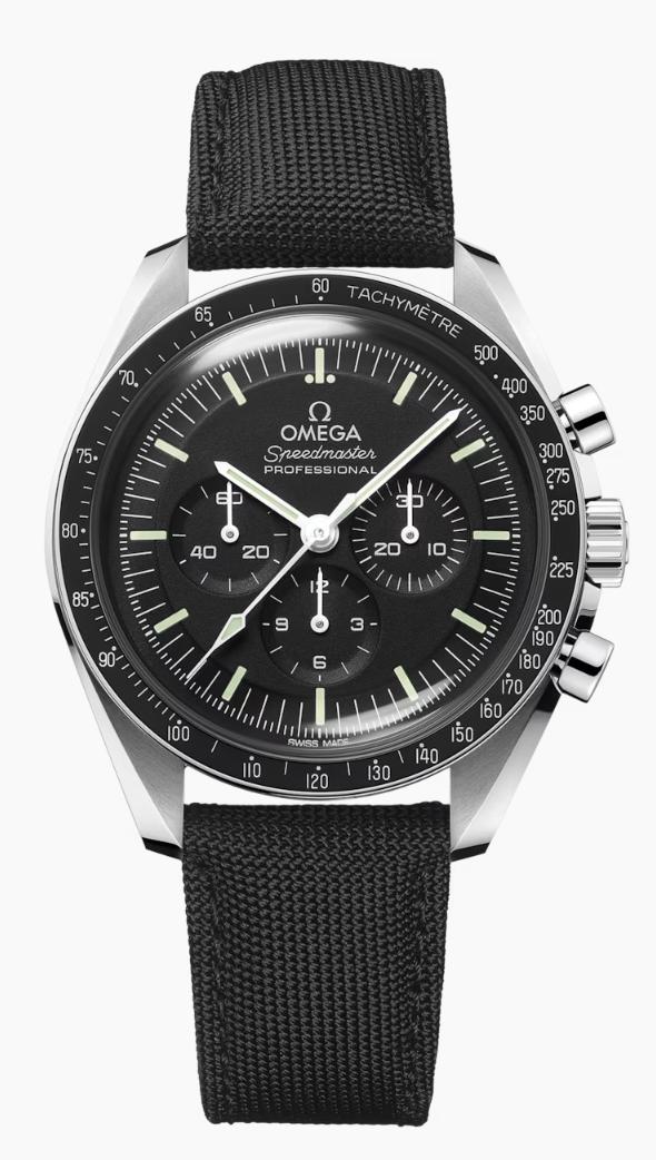 Omega Speedmaster Moonwatch Professional Hesalite Nylon