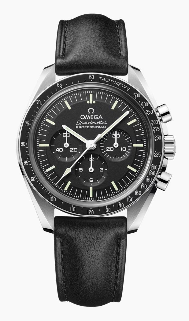 Omega Speedmaster Moonwatch Professional Sapphire Sandwich Leather