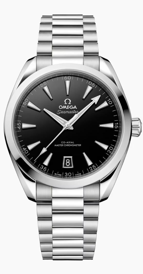 Omega Seamaster Aqua Terra 150M Black Dial Steel Bracelet