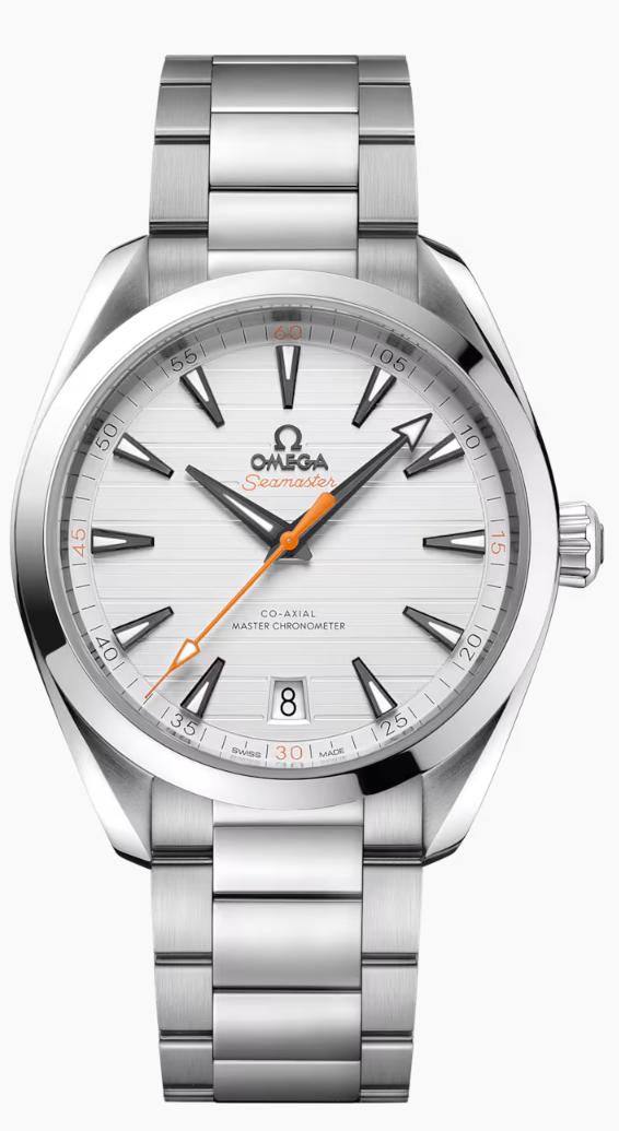 Omega Seamaster Aqua Terra 150M White Dial Steel Bracelet