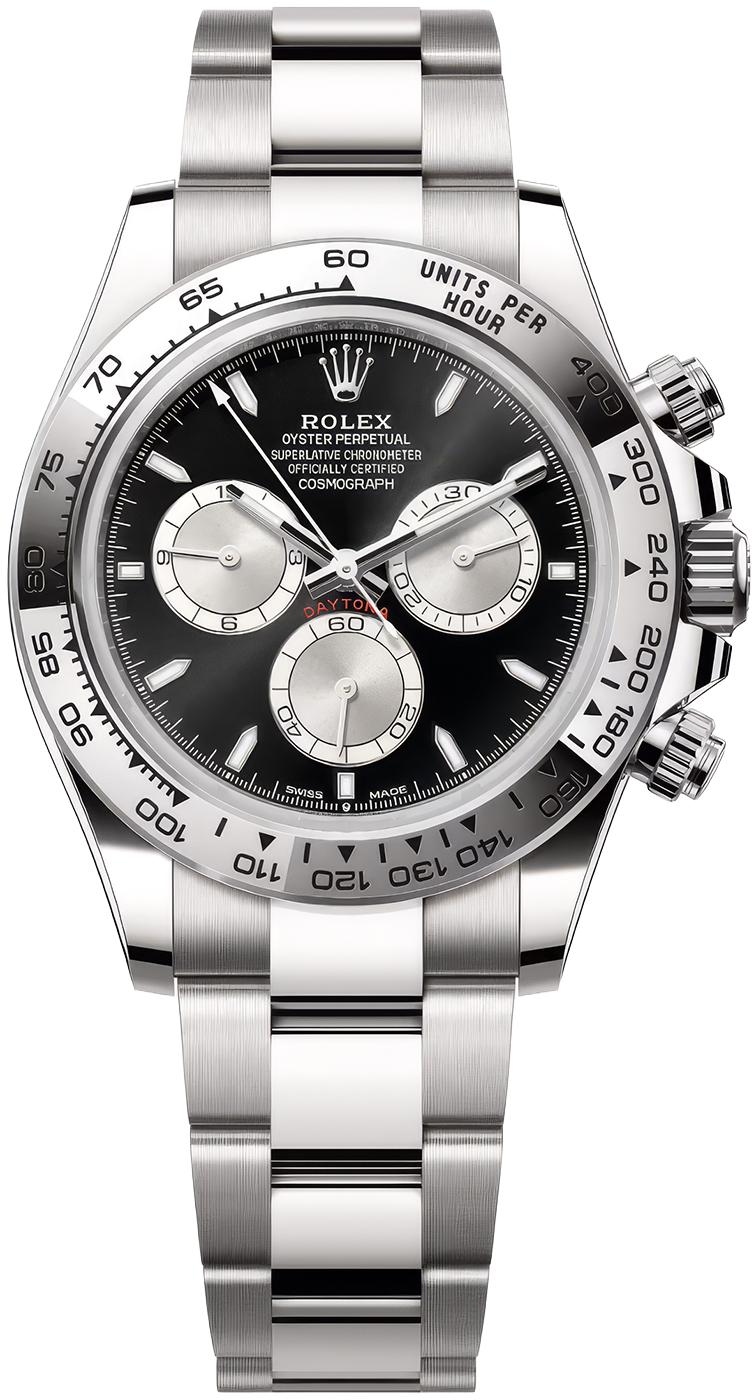 Rolex Cosmograph Daytona "Baby Le Mans" 40mm White Gold Black Dial