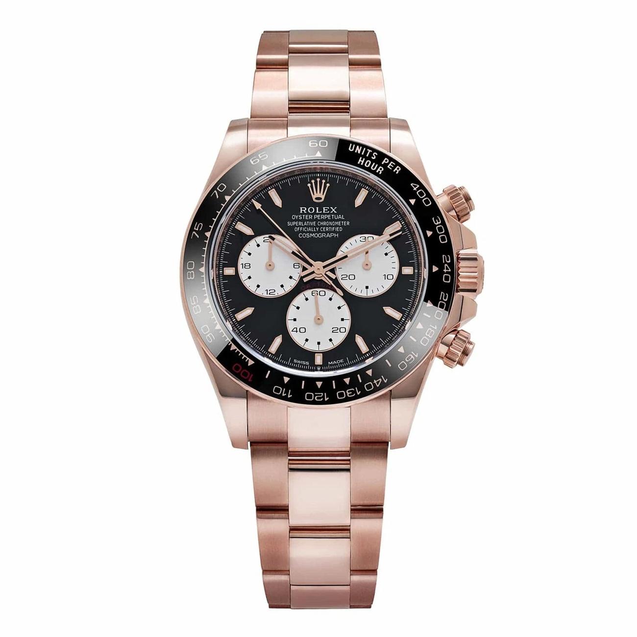 Rolex Cosmograph Daytona "Le Mans" 40mm Everose Gold Black Ceramic