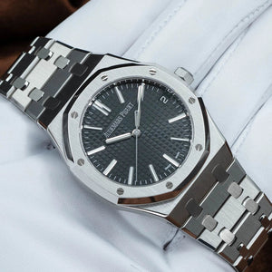 Audemars Piguet Royal Oak 41mm Black Dial Stainless Steel 15510ST B&P 2023