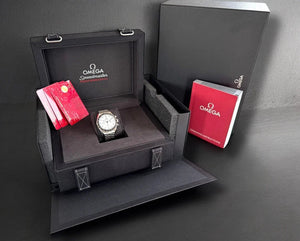 2024 OMEGA SPEEDMASTER MOONWATCH NEW WHITE DIAL 42MM WATCH 310.30.42.50.04.001