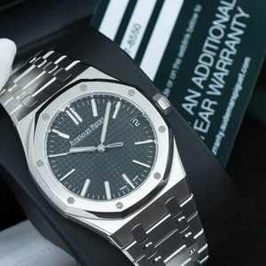 Audemars Piguet Royal Oak 41mm Black Dial Stainless Steel 15510ST B&P 2023