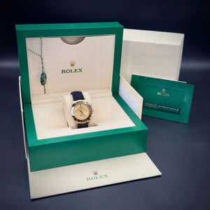 Mint Rolex 116518LN Daytona 40mm Champagne Dial 18K Yellow Gold Watch 2022