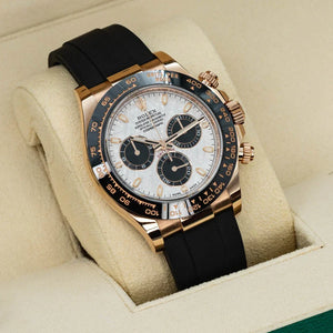 Rolex Daytona 116515LN Rose Gold Meteorite Dial -- FULL SET w/ WHITE TAG