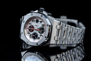 Audemars Piguet Royal Oak Offshore Panda Stainless 42mm Ref 26170ST.OO.1000ST.01