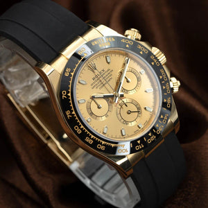 Mint Rolex 116518LN Daytona 40mm Champagne Dial 18K Yellow Gold Watch 2022