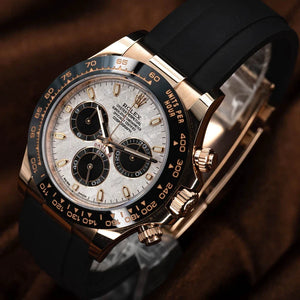 Rolex Daytona 116515LN Rose Gold Meteorite Dial -- FULL SET w/ WHITE TAG