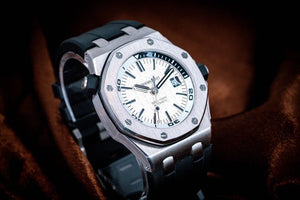 Audemars Piguet Royal Oak Offshore Diver White Dial 42mm - 15710ST.OO.A002CA.02