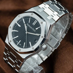 Audemars Piguet Royal Oak 41mm Black Dial Stainless Steel 15510ST B&P 2023