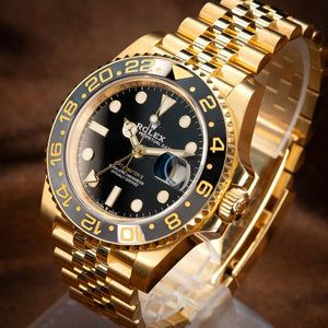 Rolex GMT-Master II 126718GRNR – 40mm 18K Yellow Gold – Black Dial