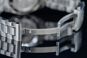 Omega Speedmaster Moonwatch Apollo 45th Anniversary Stainless Steel 42mm Blue