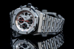 Audemars Piguet Royal Oak Offshore Panda Stainless 42mm Ref 26170ST.OO.1000ST.01