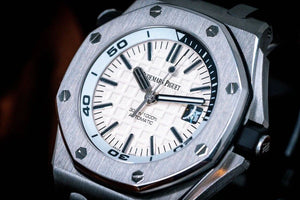 Audemars Piguet Royal Oak Offshore Diver White Dial 42mm - 15710ST.OO.A002CA.02
