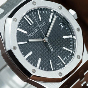Audemars Piguet Royal Oak 41mm Black Dial Stainless Steel 15510ST B&P 2023