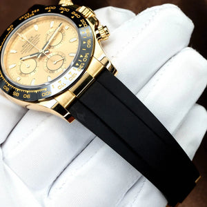 Mint Rolex 116518LN Daytona 40mm Champagne Dial 18K Yellow Gold Watch 2022