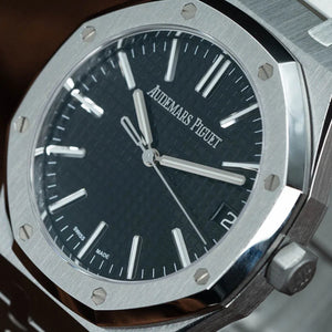 Audemars Piguet Royal Oak 41mm Black Dial Stainless Steel 15510ST B&P 2023