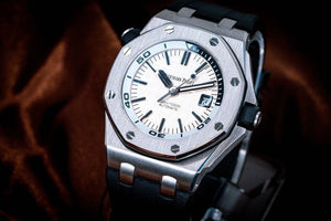 Audemars Piguet Royal Oak Offshore Diver White Dial 42mm - 15710ST.OO.A002CA.02